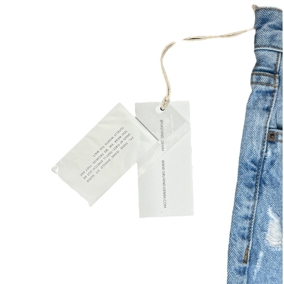 GRLFRND The Karolina High Waist Skinny Blue Jeans - Size 32 - Picture 4 of 16